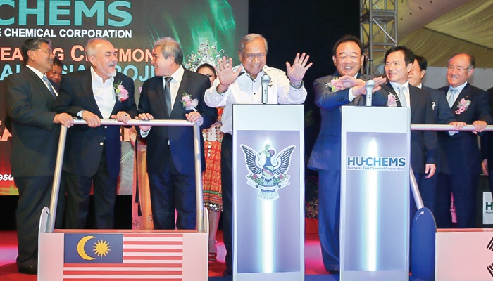 휴켐스는 국내 최초로 말레이시아에 암모니아 생산 공장을 건설 중이다.[사진=뉴시스]