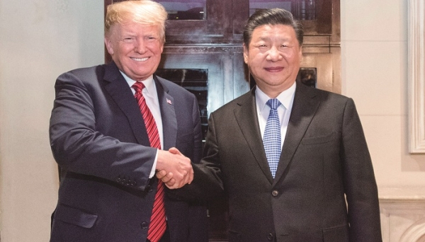 일부 언론은 트럼프와 시진핑이 3월 중 만날 것으로 내다봤다.[사진=뉴시스]