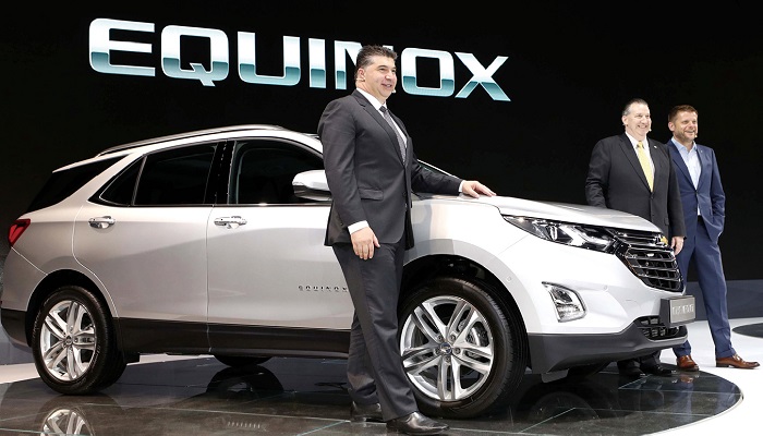 한국GM의 글로벌 위상이 중국에 밀리고 있다는 지적이 나온다. 에퀴녹스는 GM의 대표적인 콤팩트 SUV 모델이다.[사진=연합뉴스]
