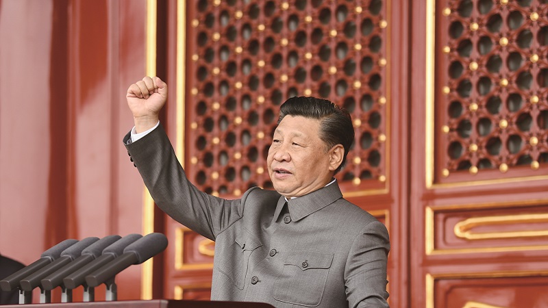 전문가들은 시진핑 주석의 정치적 발언 뒤에 숨은 경제적 자신감을 파악해야 한다고 조언했다.[사진=뉴시스]