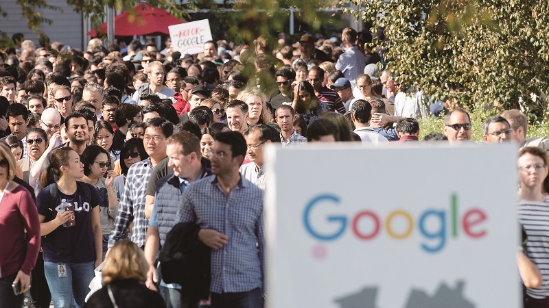 구글 직원들은 회사의 부당한 처사에 구성원 행동주의로 맞섰다.[사진=연합뉴스]