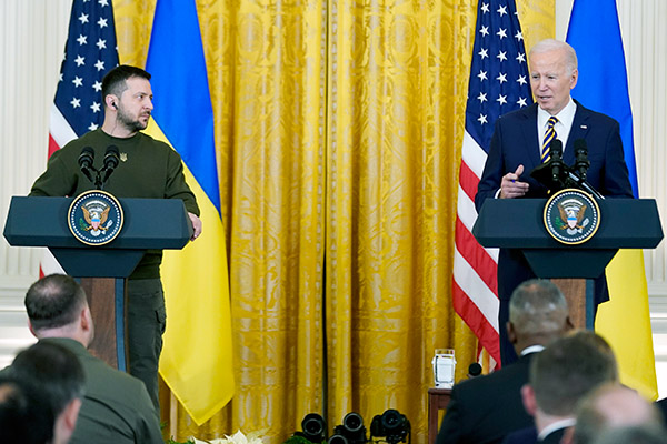 미국이 우크라이나 지원을 시작했다.[사진=뉴시스]