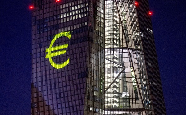 유럽중앙은행(ECB)이 유럽 금융부문의 리스크를 면밀하게 살피고 있다고 밝혔다.[사진=뉴시스]