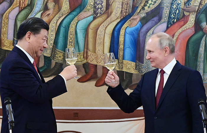 중국과 러시아 간의 우호적 관계에 금이 가는 것 아니냐는 분석이 나온다.[사진=뉴시스]