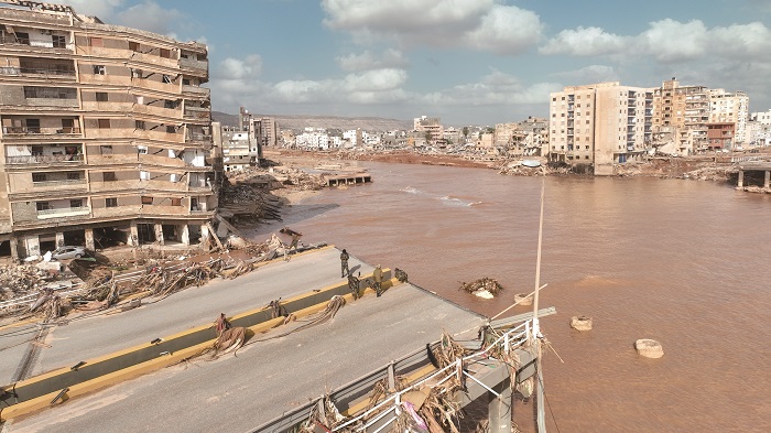 리비아에선 10일부터 내린 폭우로 수많은 사상자가 발생했다.[사진=뉴시스]