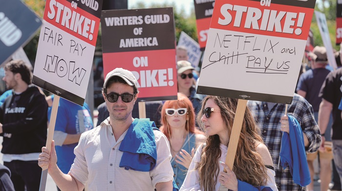 넷플릭스가 할리우드 파업 여파로 시청시간 데이터를 공개하기로 했다.[사진=연합뉴스]