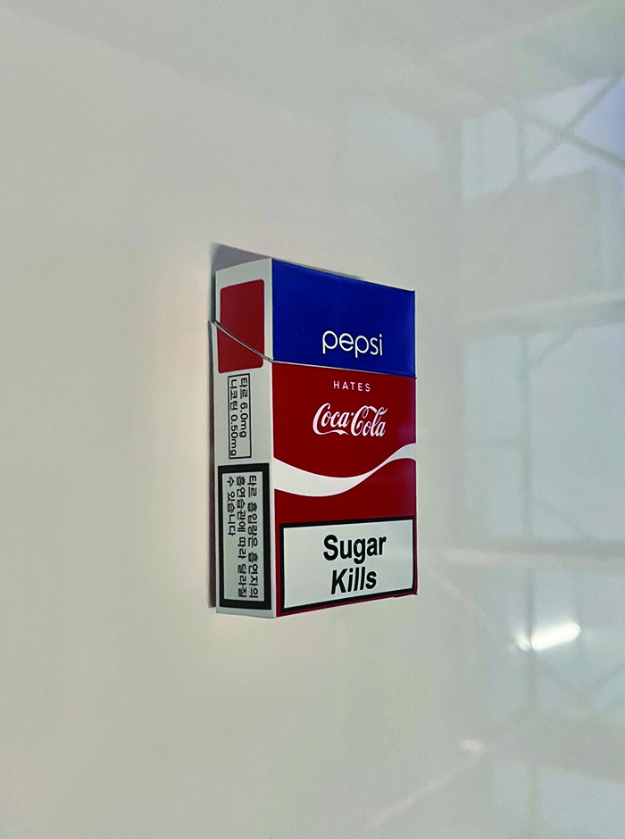 Cigarette Package Series - Pepsi HATE Cocacola.