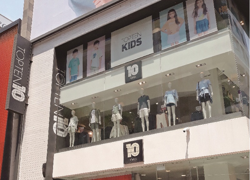 국내 토종 SPA 브랜드 탑텐이 일본제품 불매 운동 이후에도 약진하고 있다.[사진｜연합뉴스]