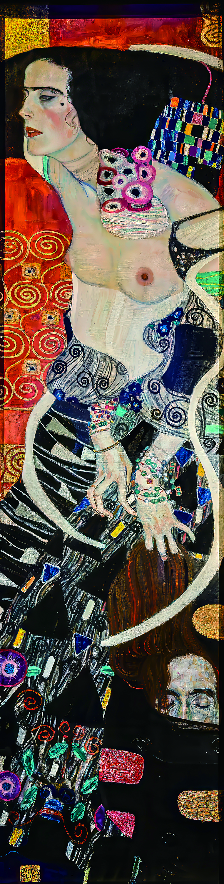 구스타프 클림트 유디트ll [그림 | 위키피디아]