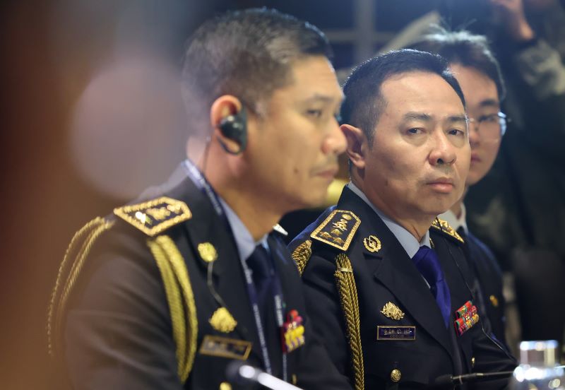 치아 삐어우(Chea Peou) 캄보디아 경찰청 차장. [사진 | 뉴시스]