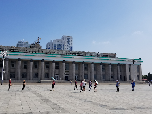 김일성 광장-농업성 건물